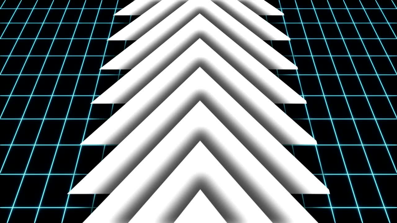 las flechas de fondo. telón de fondo tecnológico