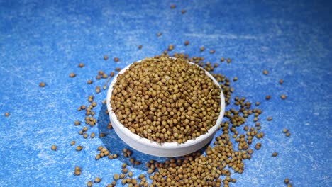 Coriander-seeds-are-kept-in-a-bowl