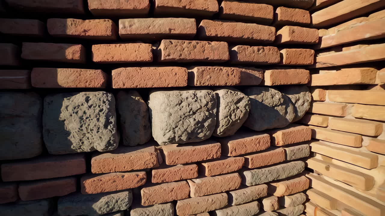 Ancient Roman Ruins in Italy