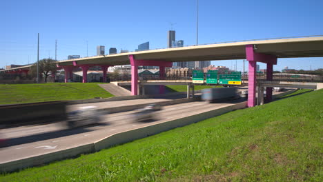 i-10 east freeway houston traffic timelapse