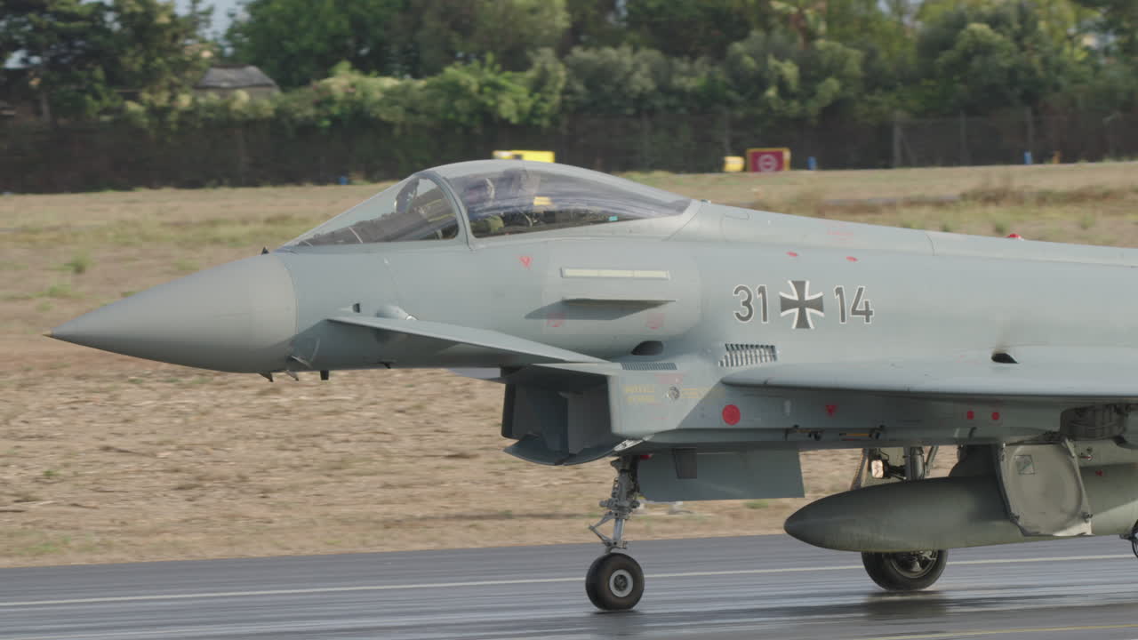 Eurofighter Typhoon fighter jet