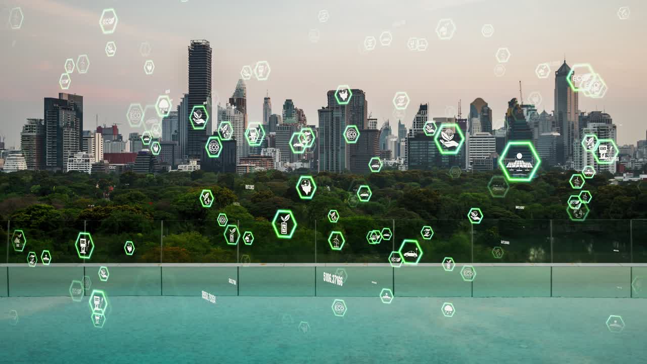 친환경 도시 기술이 지속 가능한 변화 개념으로 전환