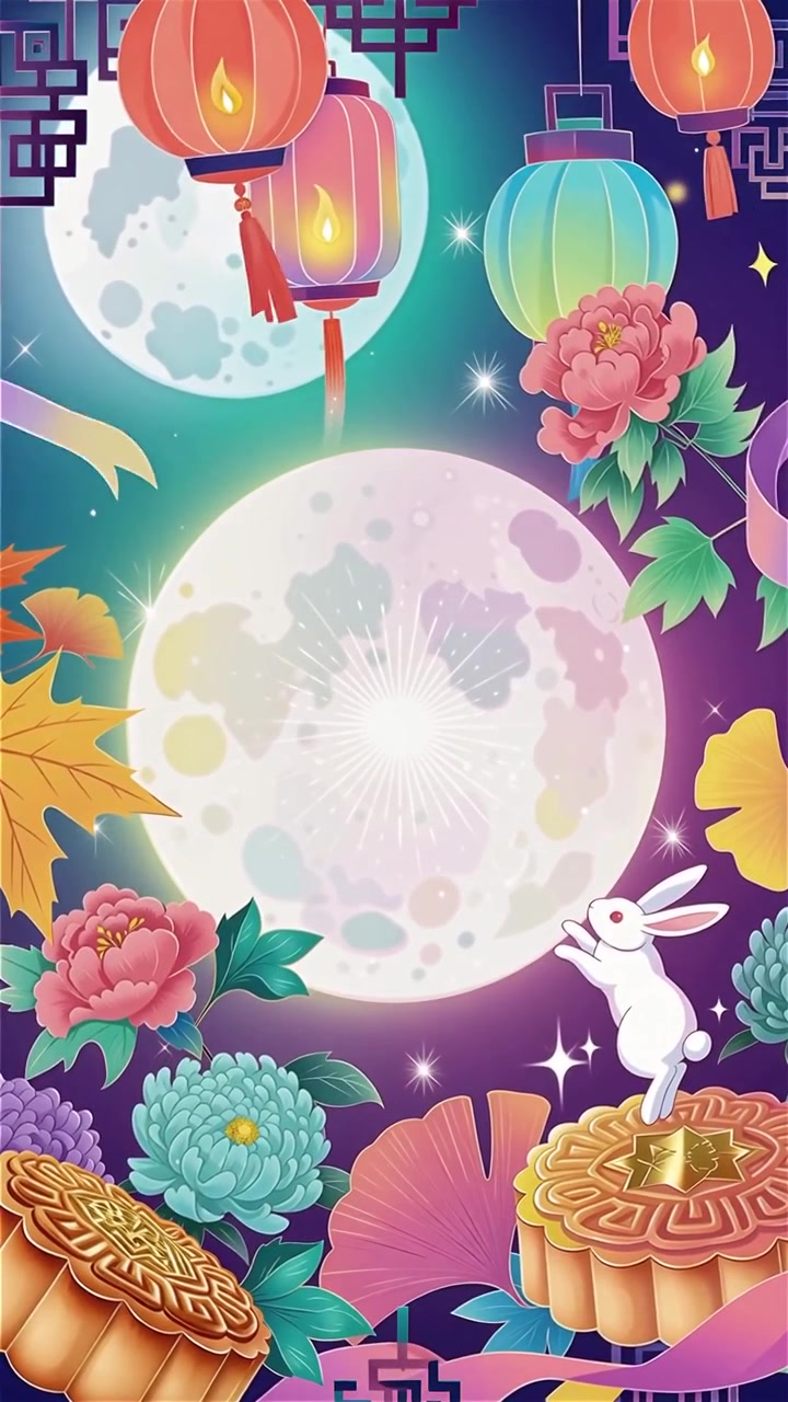Festa di Metà Autunno: Lanterne della Luna Piena e Mooncake Tradizionali