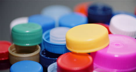 few plastic bottle caps plastic processing recycling industry 1