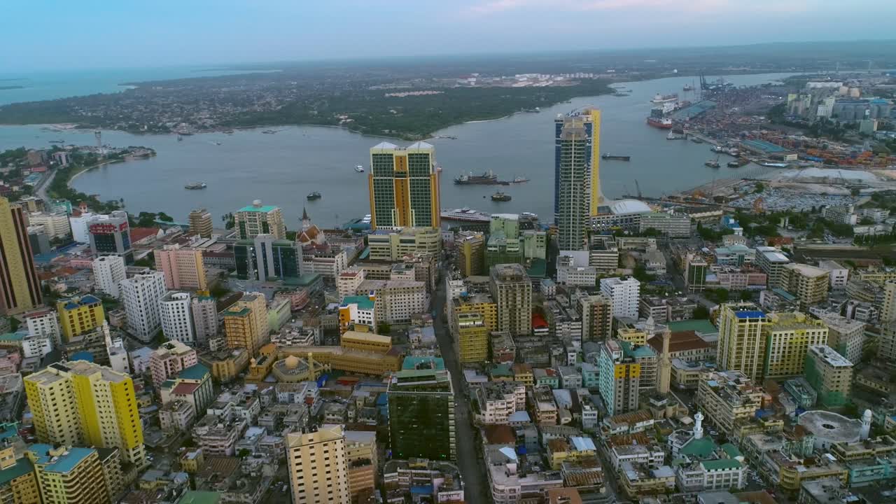 다르 에스 살람, 탄자니아의 조감도