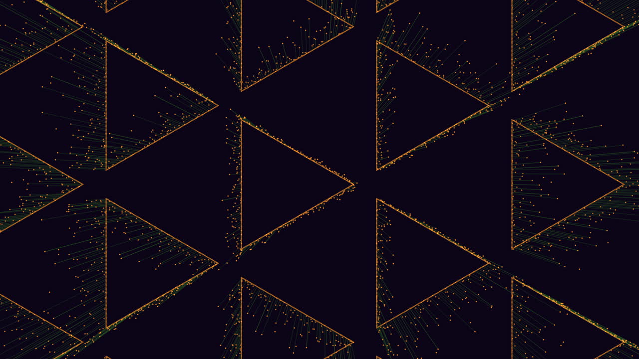 다이아몬드 모티브 를 가진 기하학적 인 검은색 과 파란색 삼각형 패턴