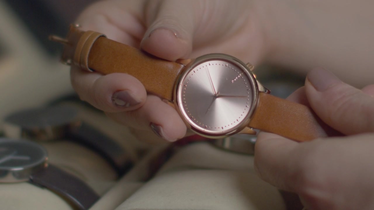 Symbol of style, precision, and grace, beautiful watch sets the pace