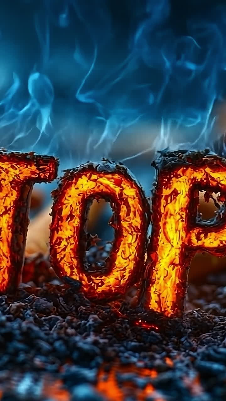 Stop smoking for a healthier life. Fiery letters spell stop amidst extinguished cigarettes, conveying a powerful message against smoking habits.