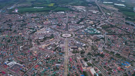 cityscape of turks bagua city.