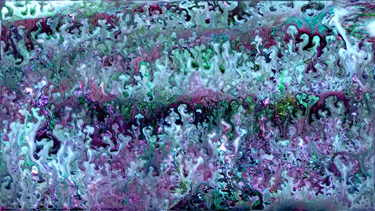 Blue and red Abstract colours spreading paint swirling. Amazing organic background for visual effects and motion graphics.