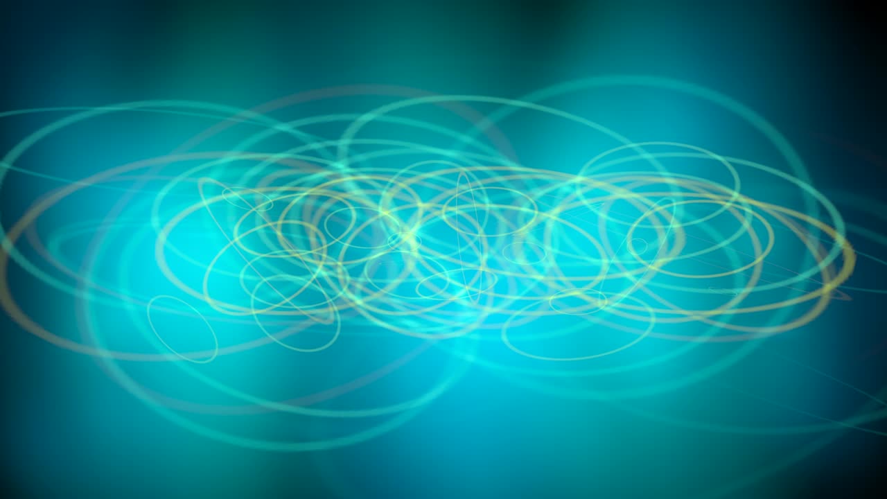 y movimiento y círculo brillante y smoos