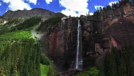 box canyon falls in telluride, colorado