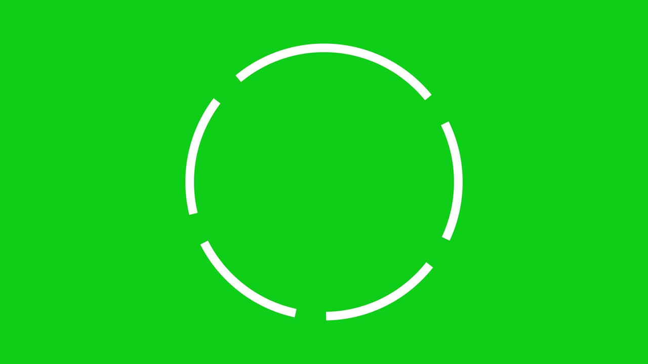 rotación del círculo división pop animación gráficos de movimiento