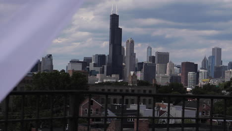 el horizonte de chicago.