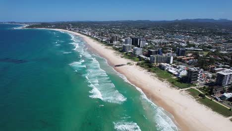 Palm-Beach-–-Südliche-Goldküste-–-Queensland-Qld-–-Australien-–-Drohnenaufnahme