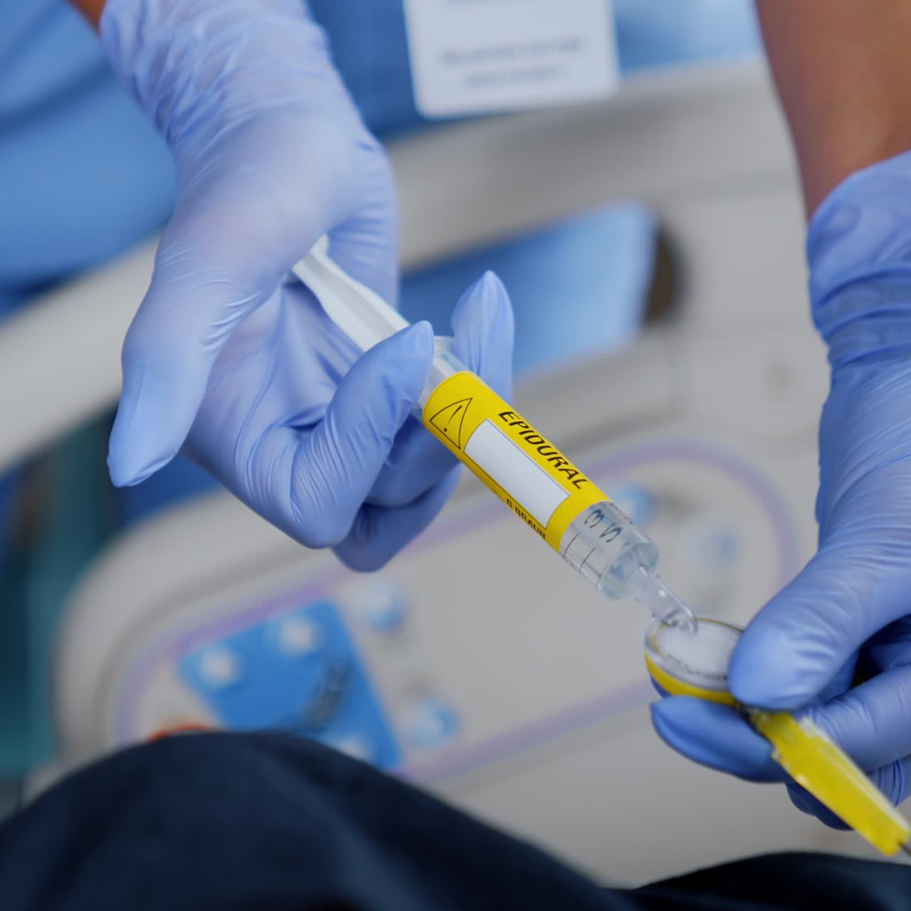 Pregnancy modern healthcare hospital. Modern equipment for maternity examination