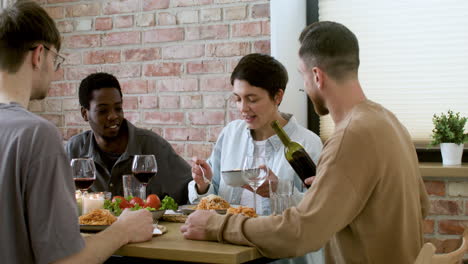 Friends-having-lunch-indoors