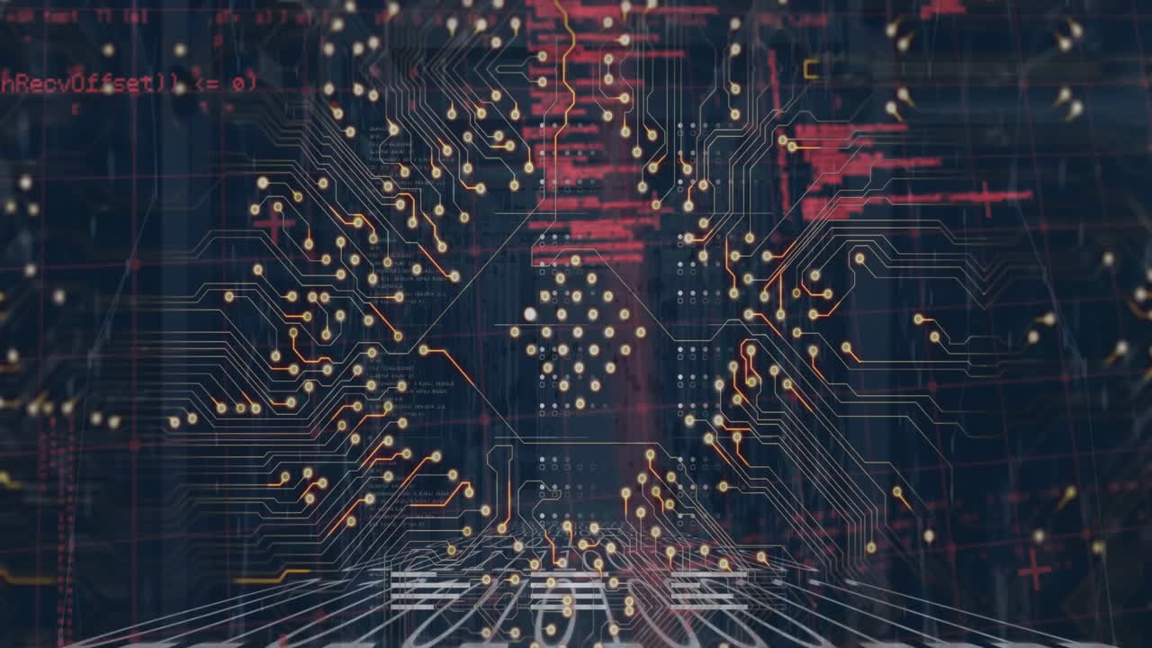Animation of connections over data processing