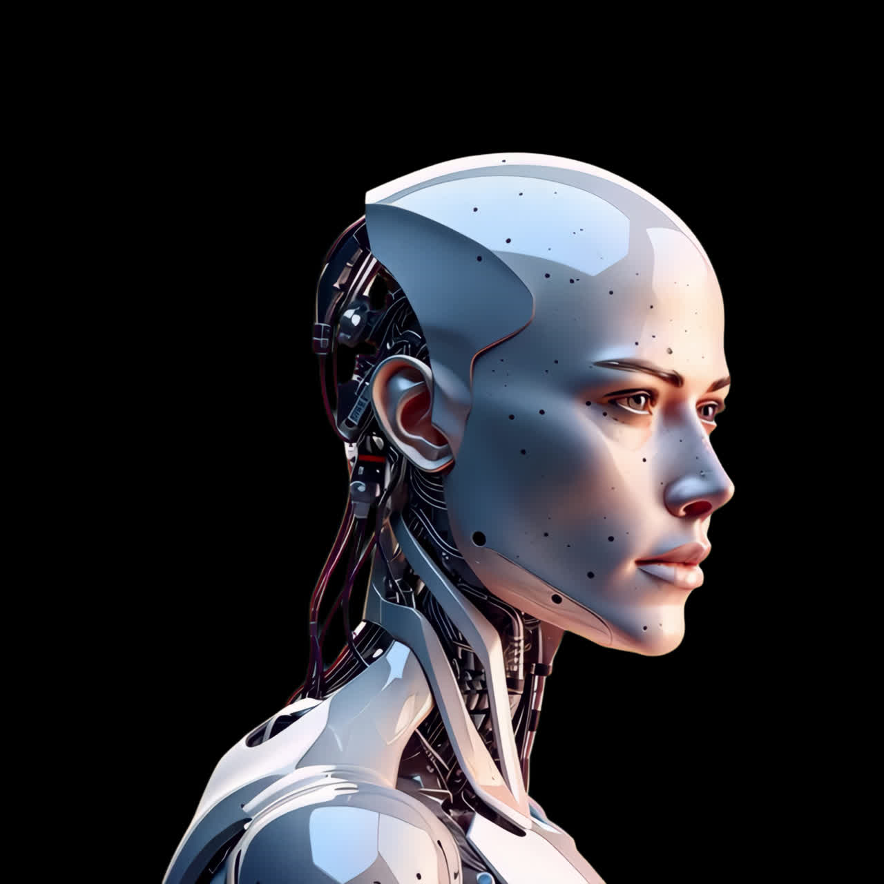 Cyborg con inteligencia artificial