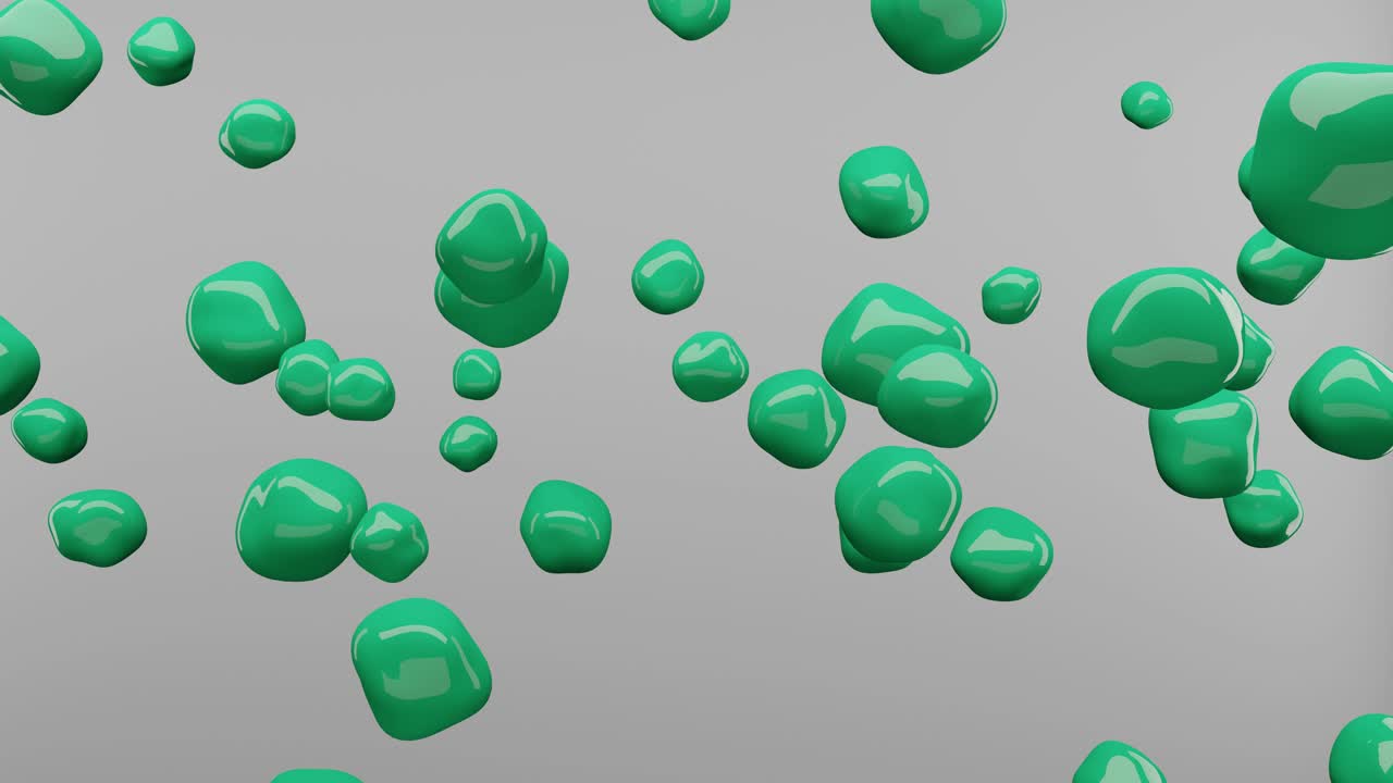 Liquid fluid shape abstract background animation