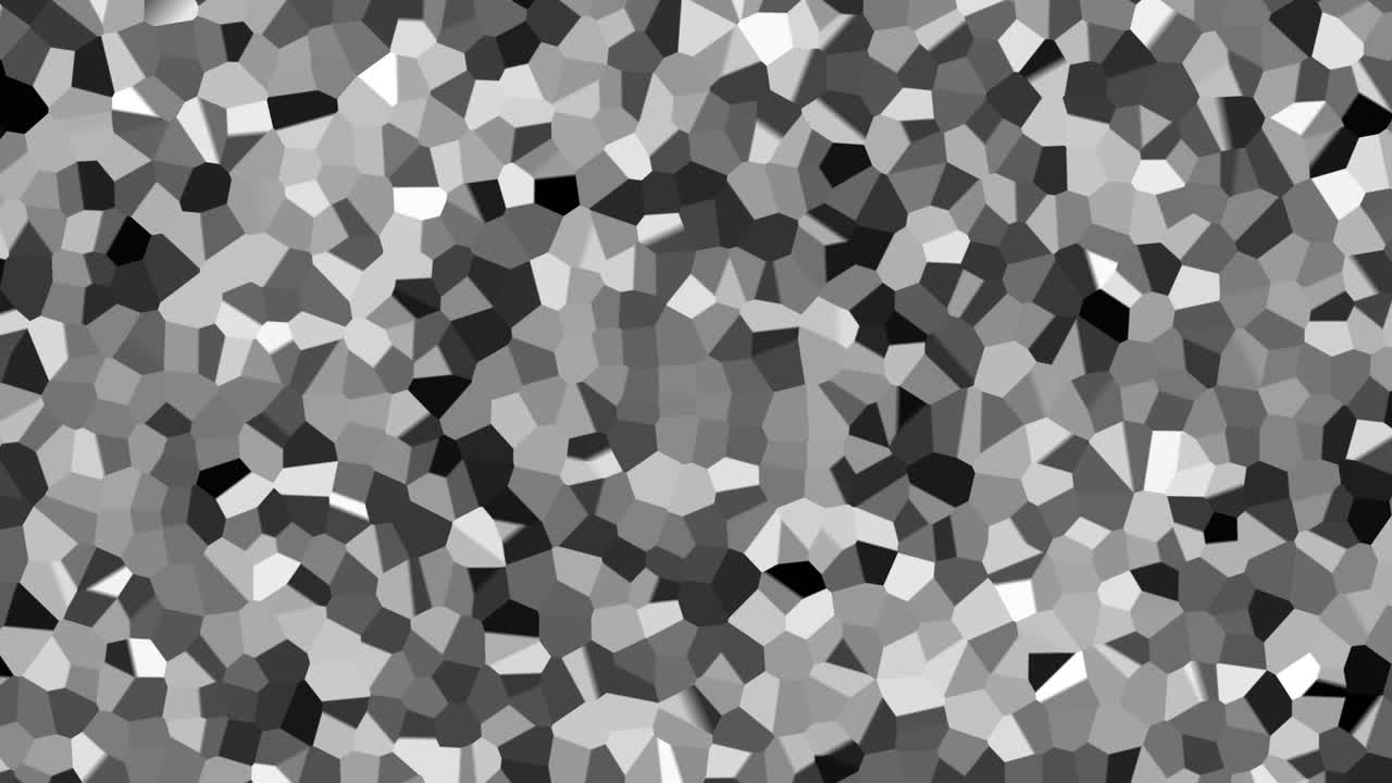 Gray mosaic background animated motion, pattern design