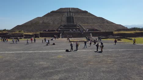 pyramid of the sun, teotihuacan near mexico city