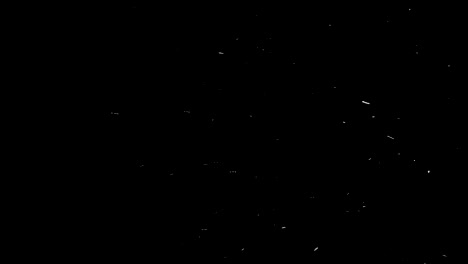 navidad verdaderos copos de nieve cayendo nieve desde arriba, vacaciones de invierno con estrellas bucle sin costuras
