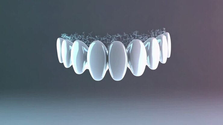 Modello 3D di denti.