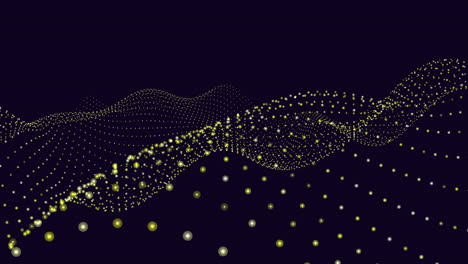 Neon-abstract-audio-waves-pattern-on-black-gradient