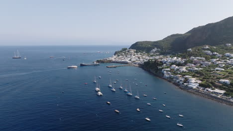 4k antena de panarea, islas eolias