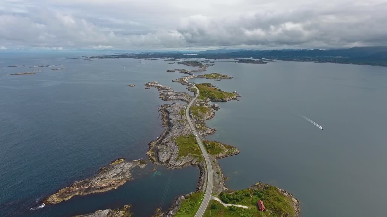 carretera del océano atlántico en noruega