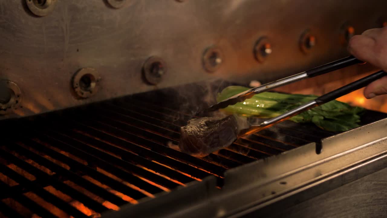 쉐프 그릴 참치, 불꽃