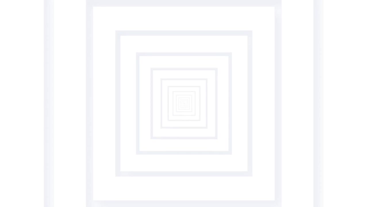 animación de cuadrados blancos que irradian en un bucle sin costura