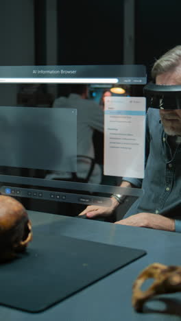 ai-powered analysis of prehistoric human skull