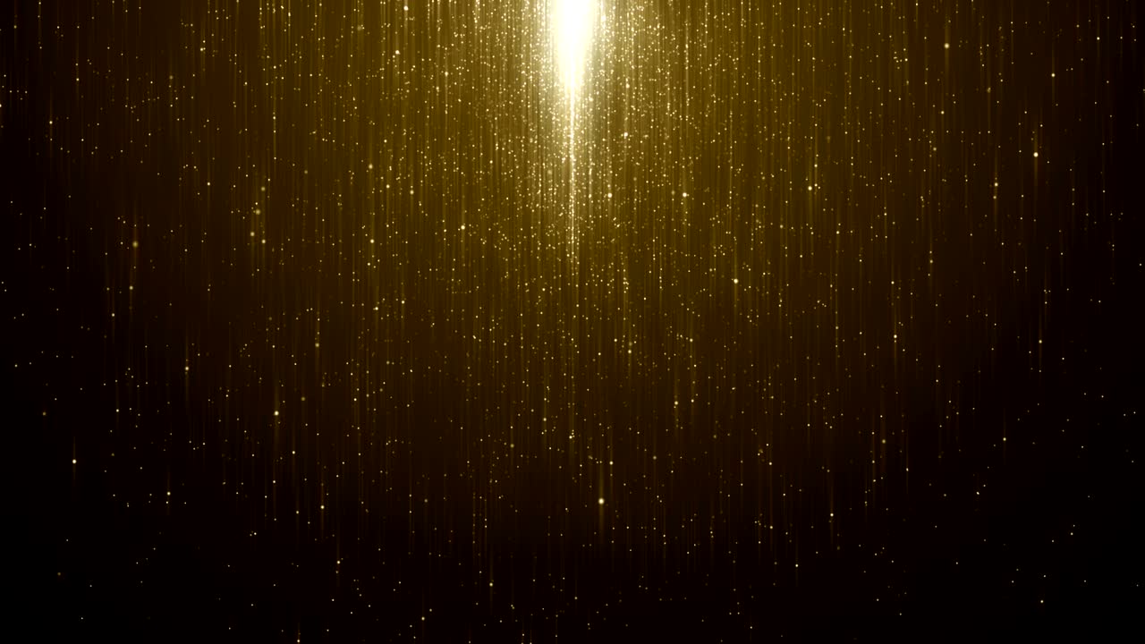 입자 금 반이는 보케상 먼지 추상적인 배경 루프