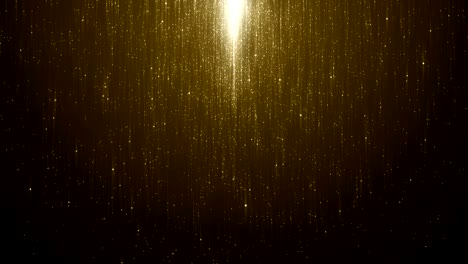 deeltjes goud glitter bokeh award stof abstracte achtergrond lus
