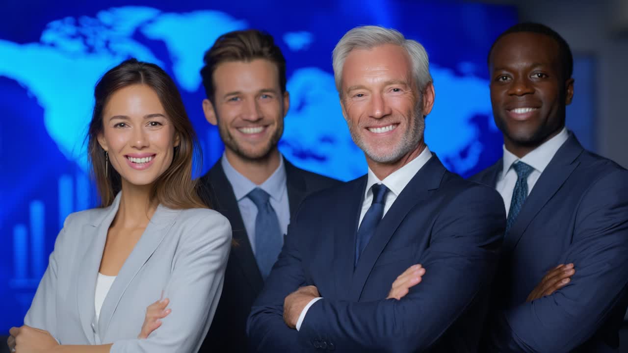 Diverse and Successful Business Team