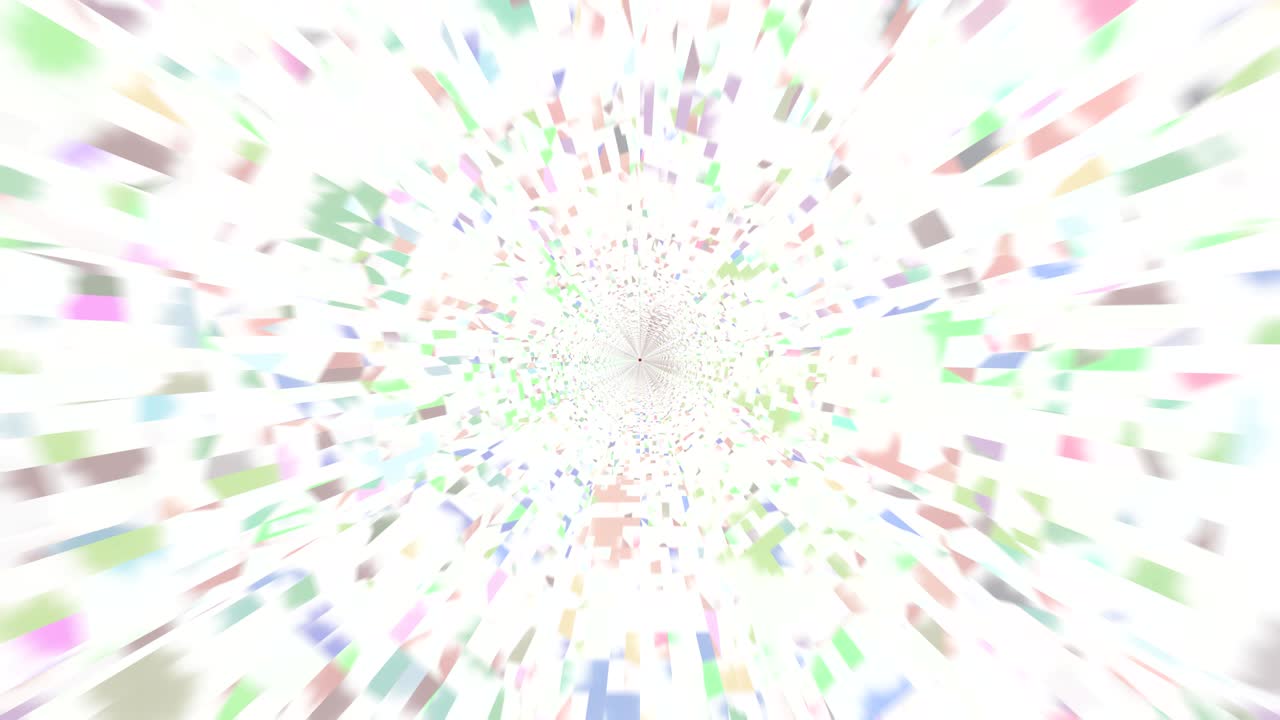 Dreamy & colorful neon effects, infinity or seamless loop. Abstract, artistic and good for video title, text background or footage transitions.