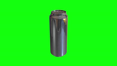 8 animations metal aluminum energy drink can