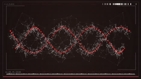 digitally generated dna structure