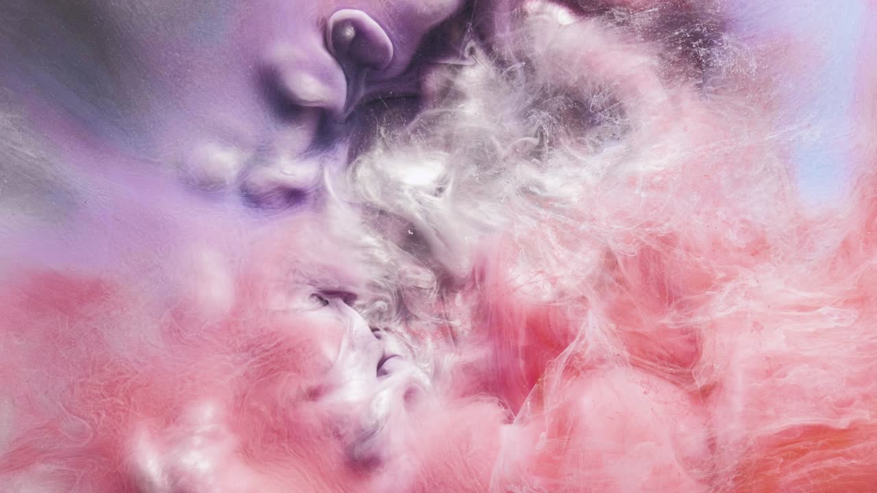 tinta remolino de color de agua pintura de movimiento mezcla de tinte mezcla