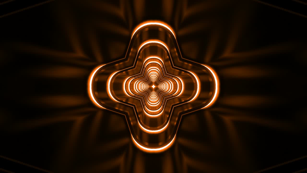 Túnel de Fundo Laranja Elegante e Moderno