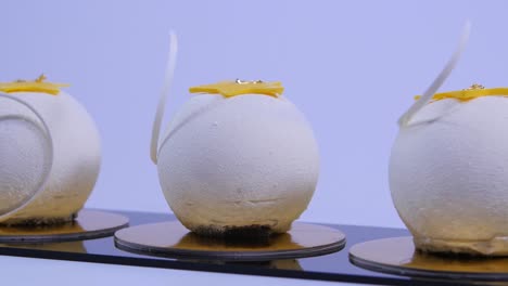 elegant white chocolate mousse desserts