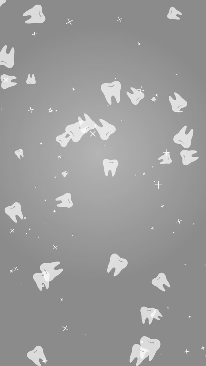 Teeth Pattern Background