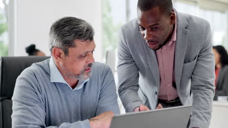 computadora portátil, entrenamiento y asesoramiento con empresarios