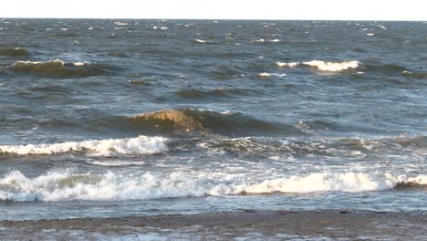 Sea-in-northern-Norway.-Static-shot