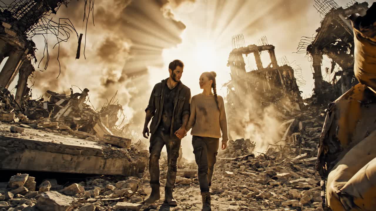 A Couple's Love in a Post-Apocalyptic World
