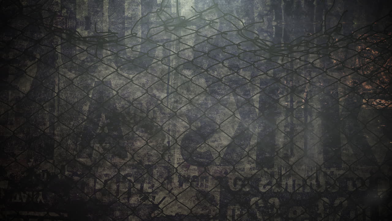 rejilla de acero en la pared del grunge en la calle