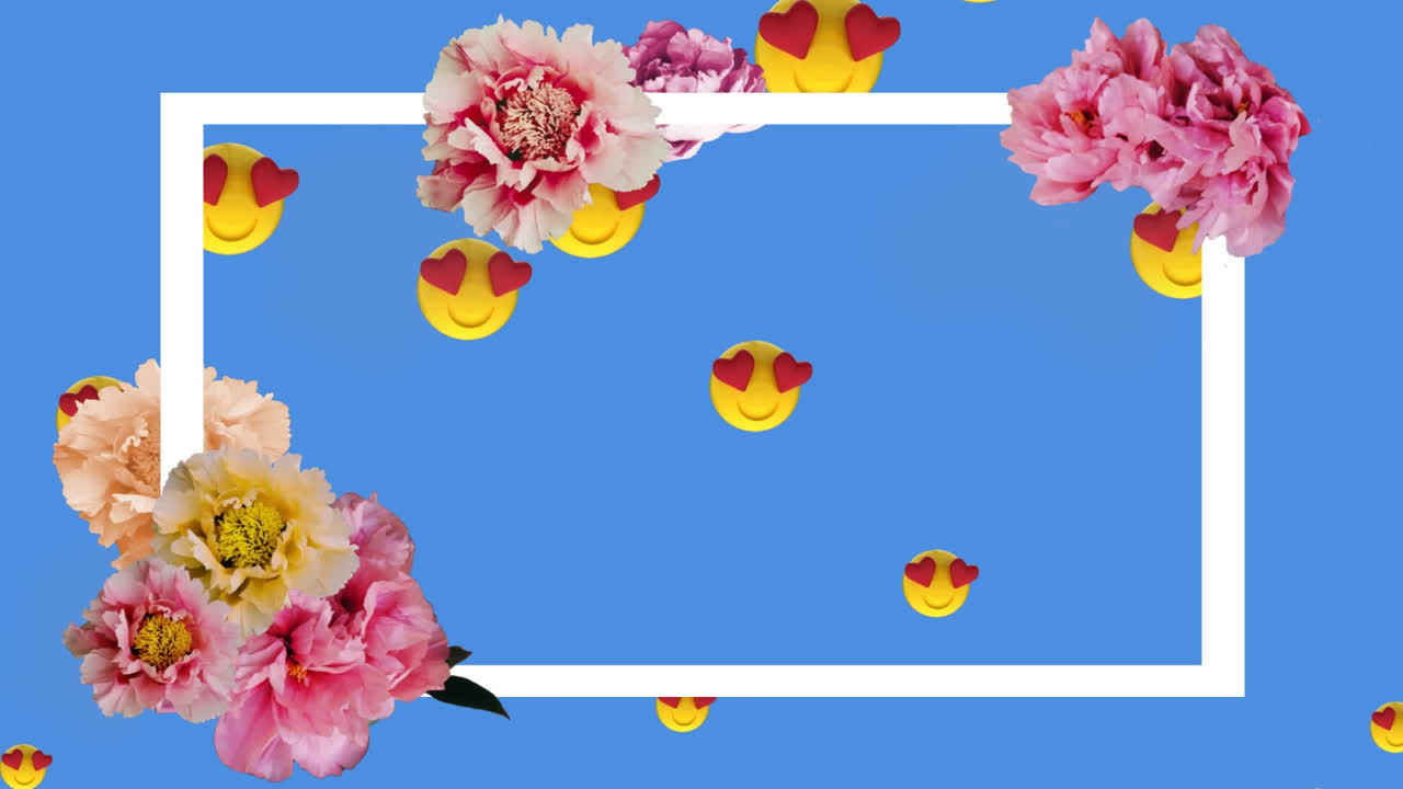 el concepto de medios sociales digitales utiliza emojis y canal alfa para conexiones animadas.