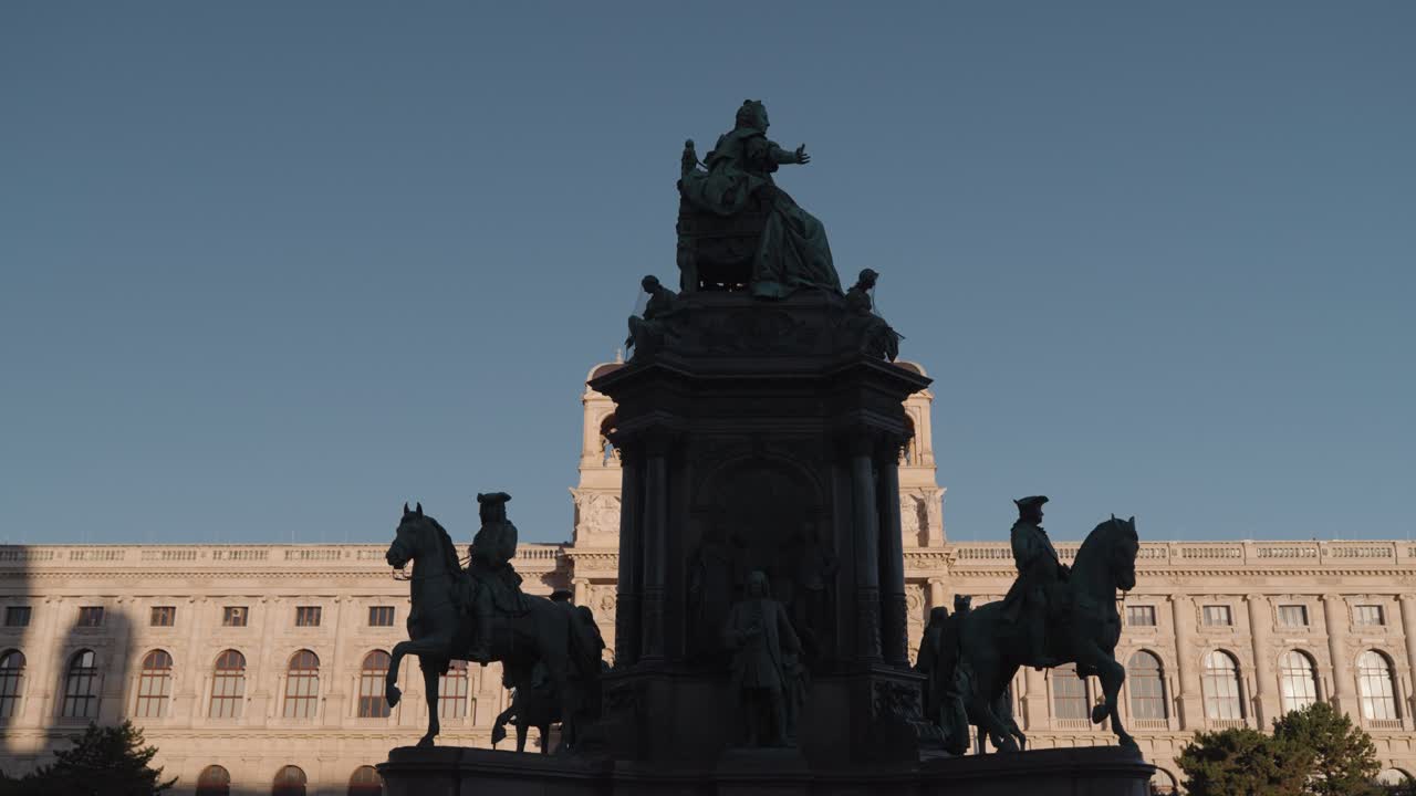 Maria Theresa Monument in Vienna, Austria